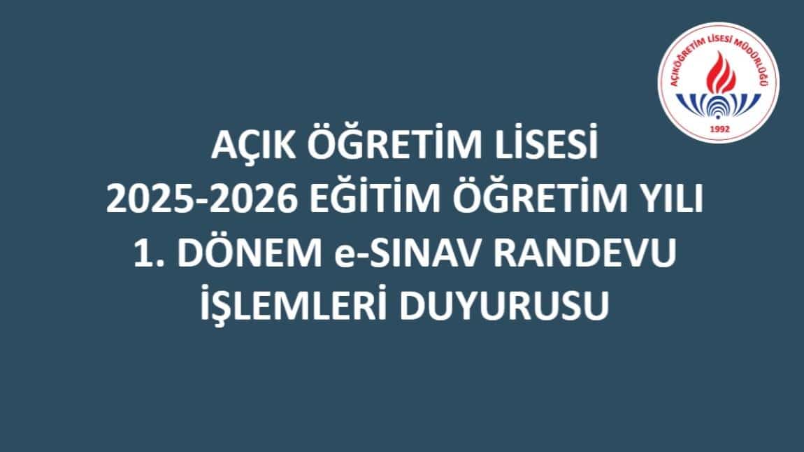 e-Sınav Randevu İşlemleri
